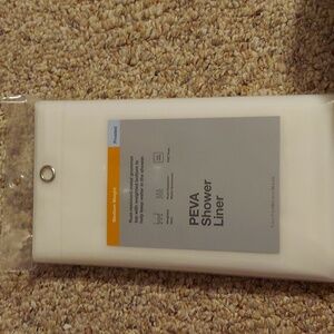 PEVA Medium Weight Shower Liner Frosted